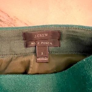J.Crew No.2 wool pencil skirt- size 2